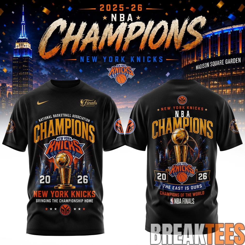 New York Knick 2026 NBA Champions Shirt