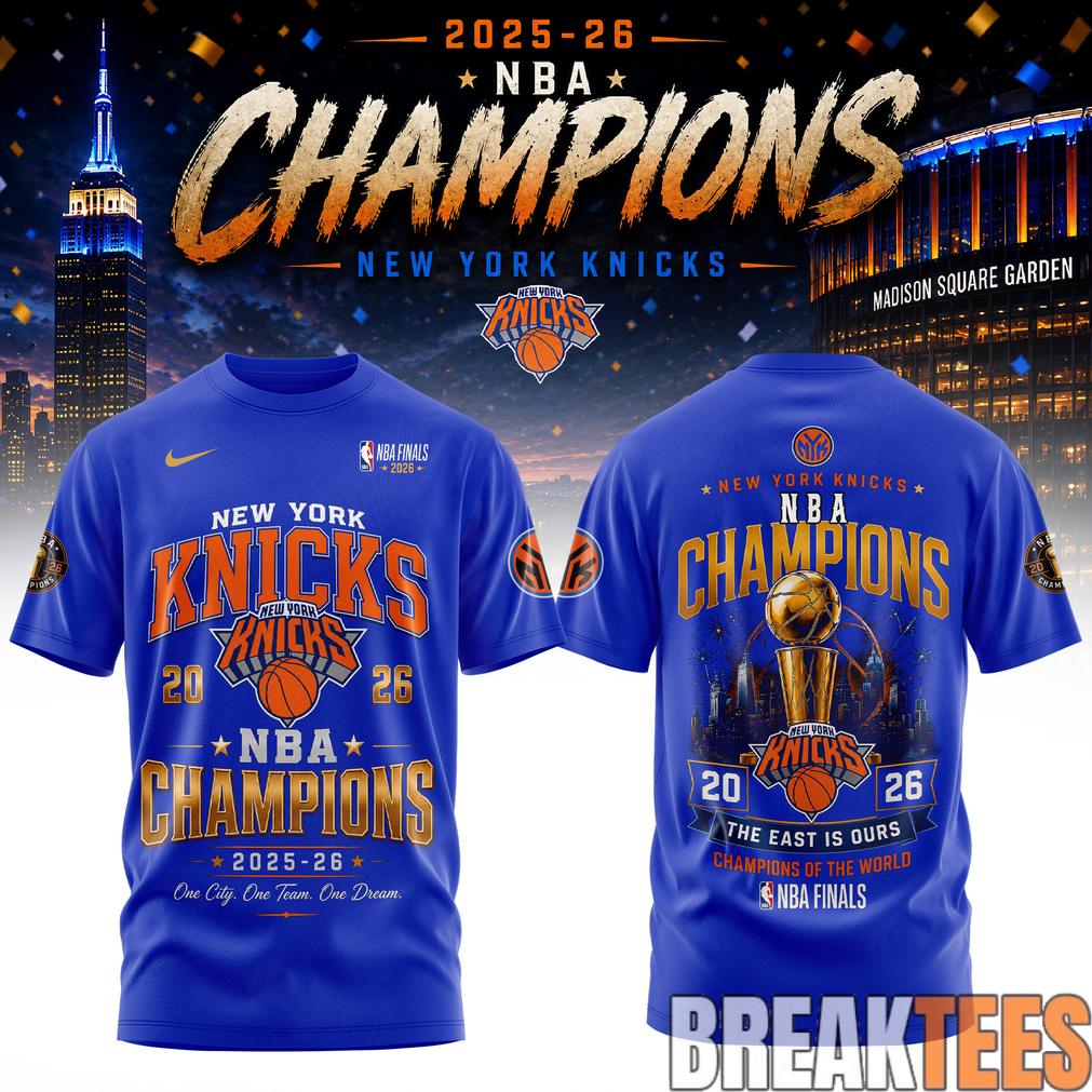New York Knick 2026 NBA Champions Shirt