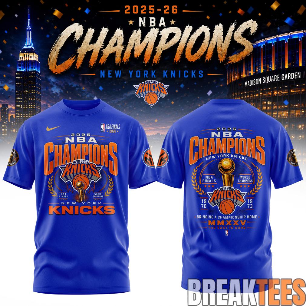 New York Knick 2026 NBA Champions Shirt