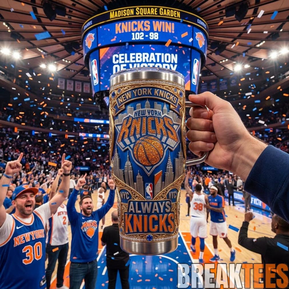 New York Knick 2026 NBA Champions YETI Tumbler