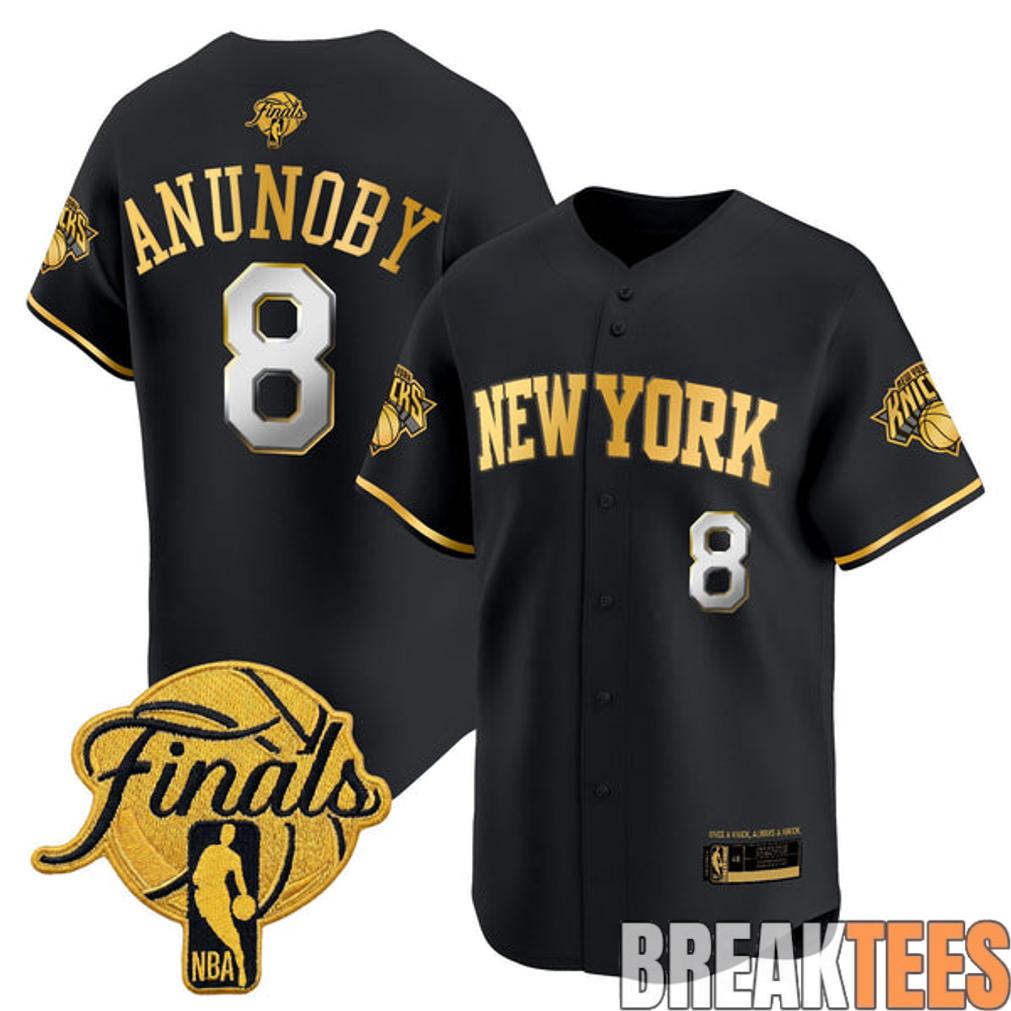 New York Knick 2026 NBA Finals Baseball Jersey