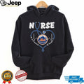 New York Mets Nurse Work Of Heart Stethoscope Baseball T Shirt