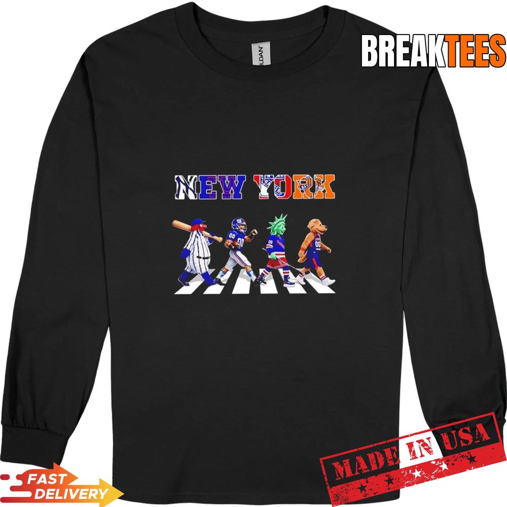New York Walking Sports Mascot Shirt