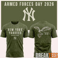 New York Yankees 2026 Armed Forces Day Shirt