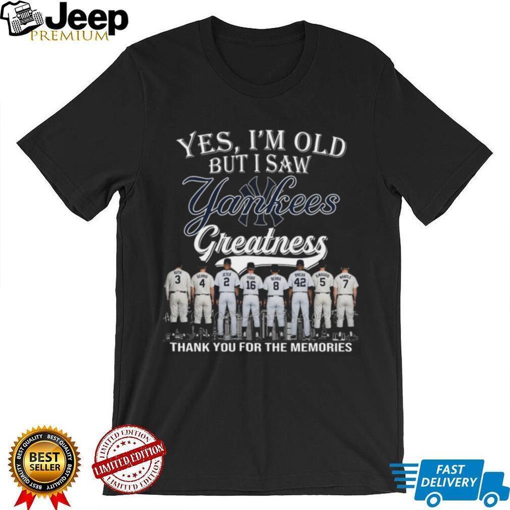 New York Yankees Baseball Legends All Time Greats Vintage Retro Style Men Fans Commemorative Shirt