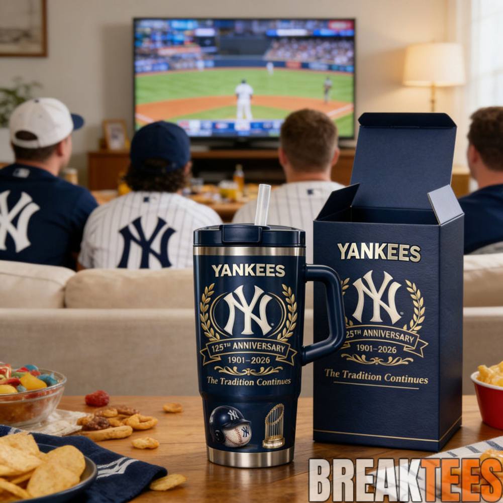 New York Yankees The Tradition Continues 125th Anniversary YETI Tumbler