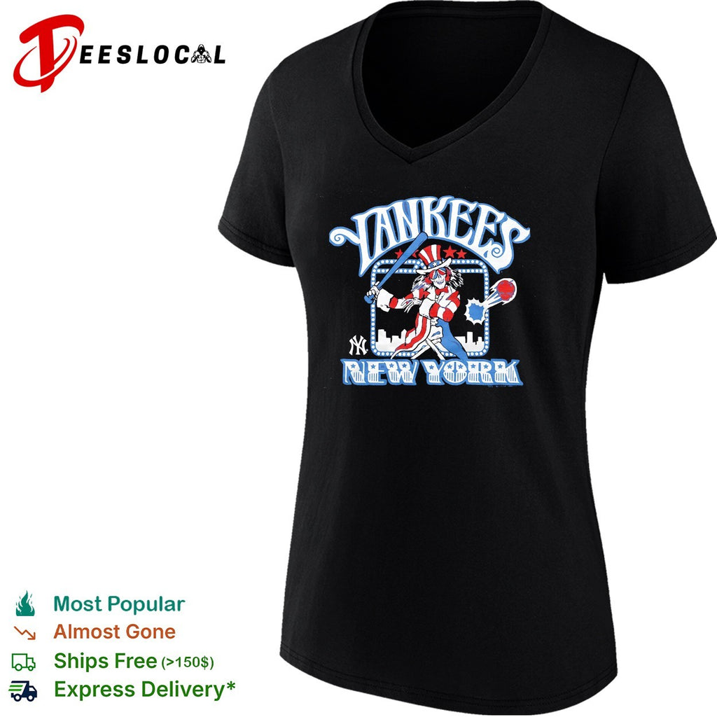 New York Yankees x Grateful Dead Uncle Sam MLB graphic shirt