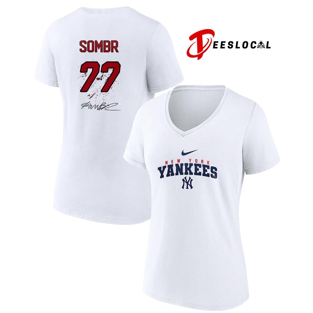 New York Yankees x Grateful Dead bear mascot shirt