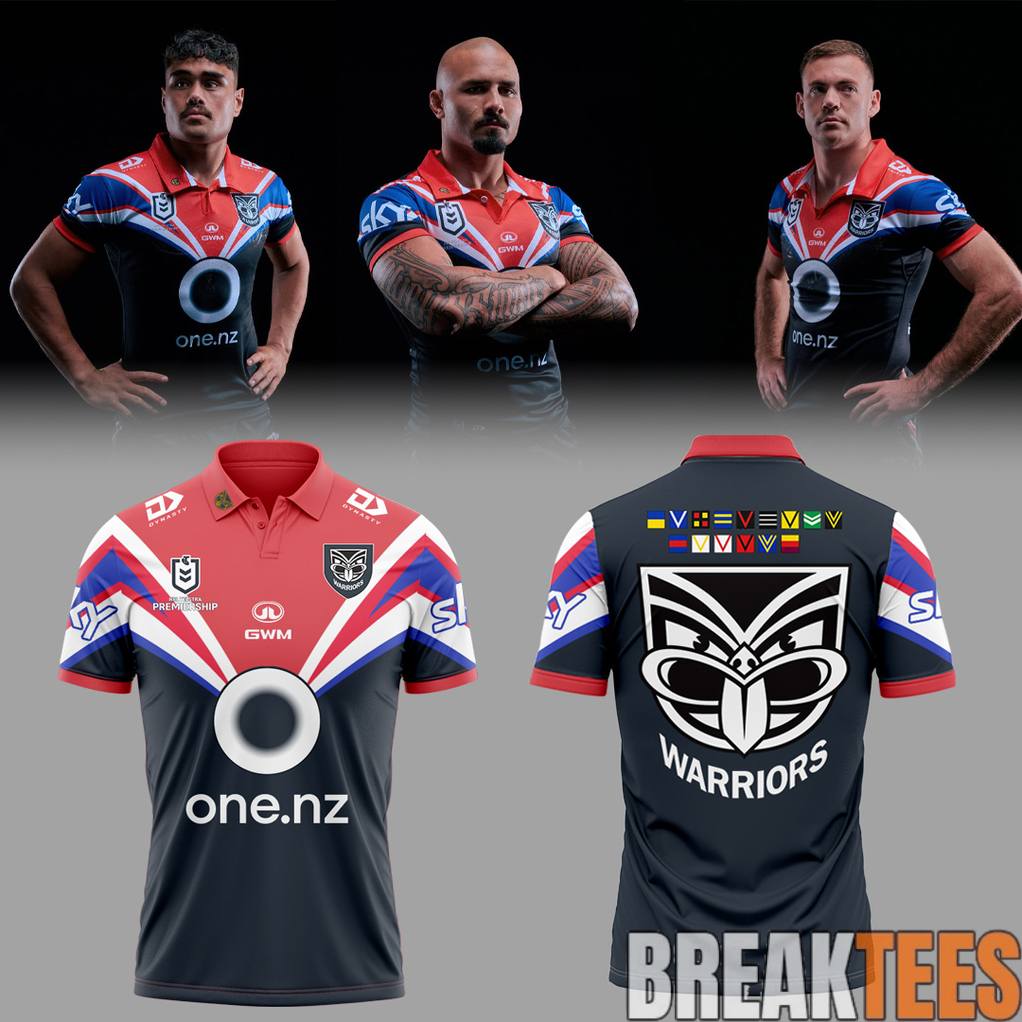 New Zealand Warriors 2026 Warriors Kotahitanga Polo Shirt