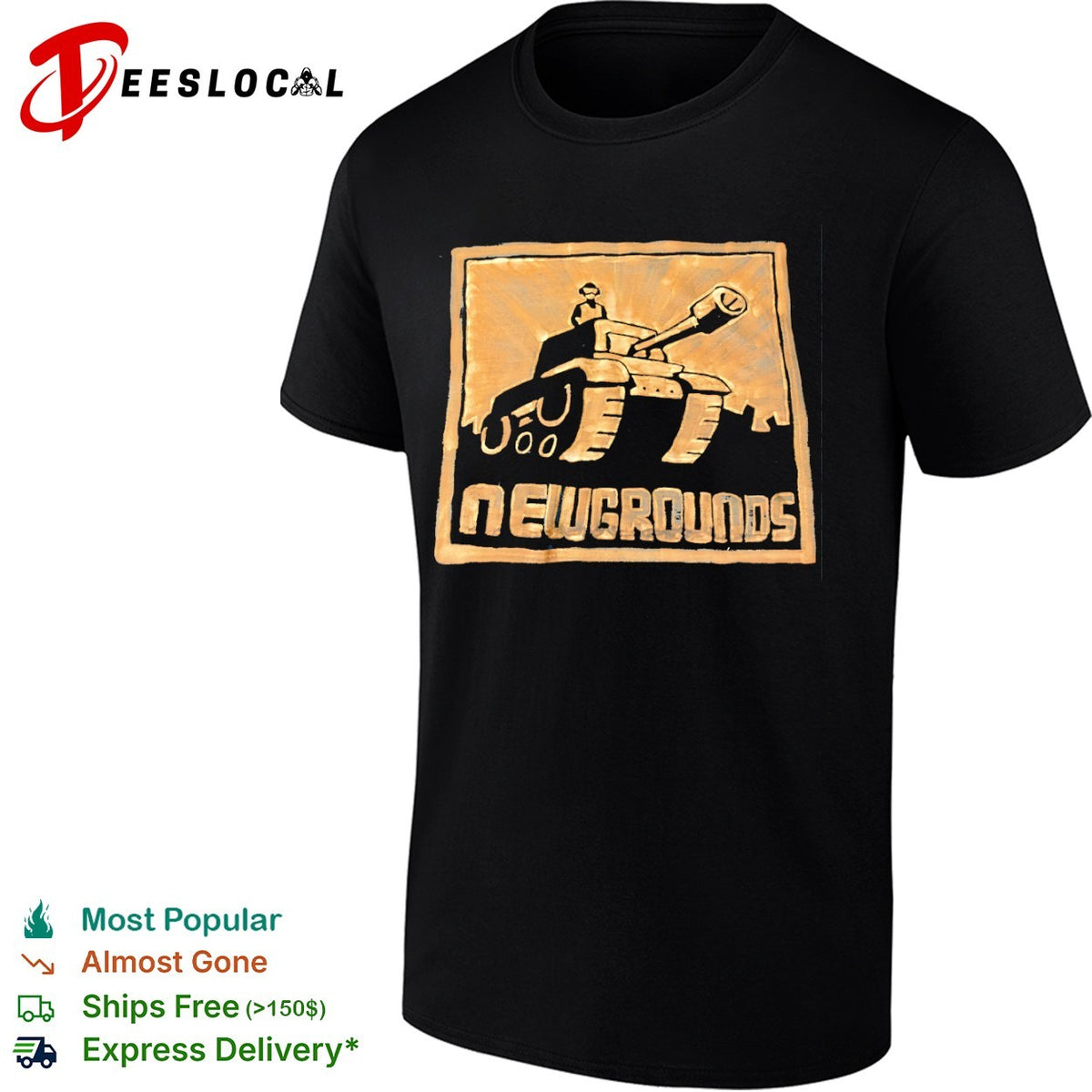Newgrounds Tank Logo Shirt