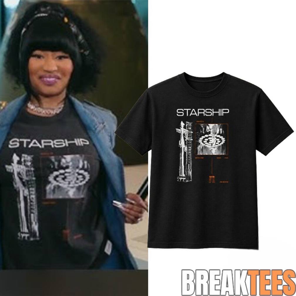 Nicki Minaj Starbase Starship Flight 12 Shirt