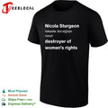 Nicola Sturgeon dictionary definition destroyer of womens rights shirt