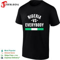 Nigeria vs everybody flag soccer pride shirt