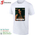 Nikki Freeman bloody faced woman smiling horror movie poster art shirt