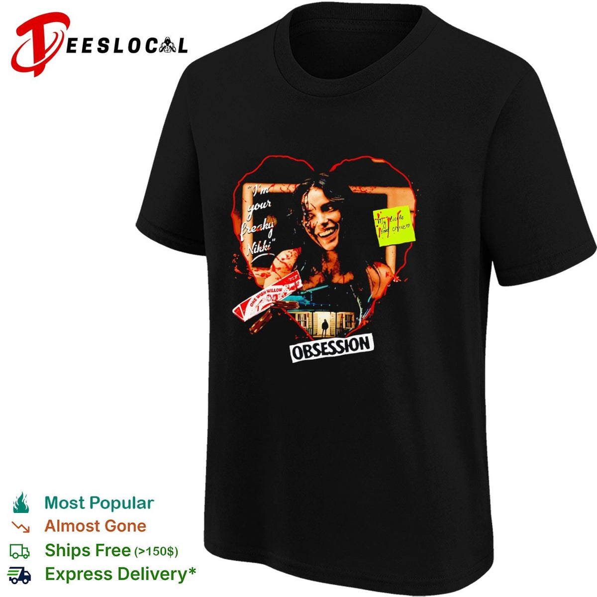 Nikki The Obsession I am your freaky Nikki My little food critic One Wish Willow shirt