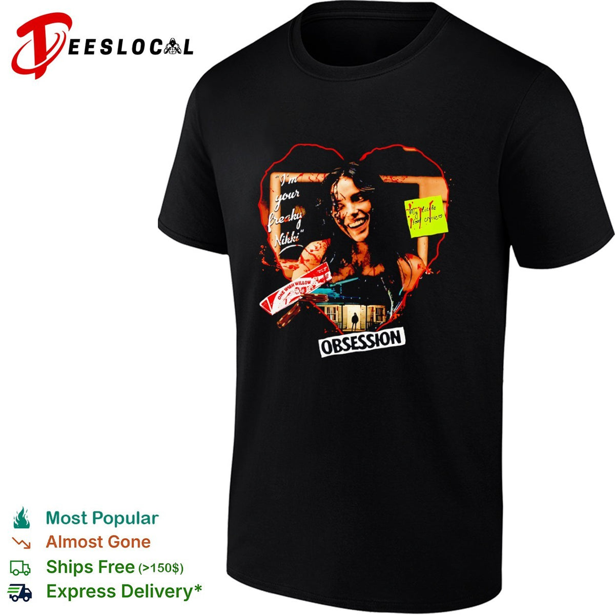 Nikki The Obsession I am your freaky Nikki My little food critic One Wish Willow shirt
