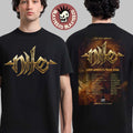 Nile Latin America Tour 2026 Schedule Dates Two Sided T-Shirt