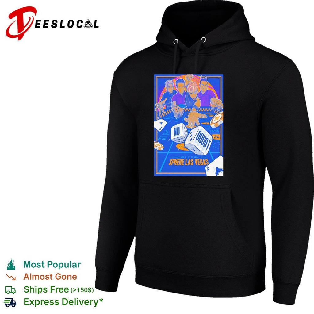 No Doubt Sphere Las Vegas concert poster shirt