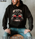 No Easy Fights Boxing Bulldog Graphic T Shirt