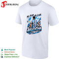 No fear no limits soccer player splash poster shirt