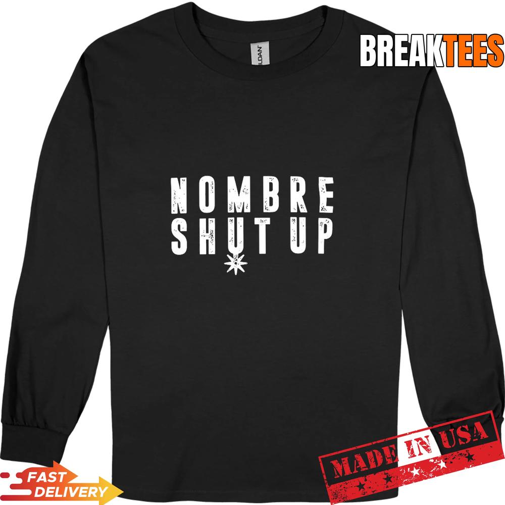 Nombre shut up San Antonio Spurs NBA 2026 T-Shirt