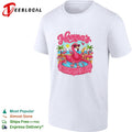 Nonna’s flamingo party pool float tropical funny graphic shirt