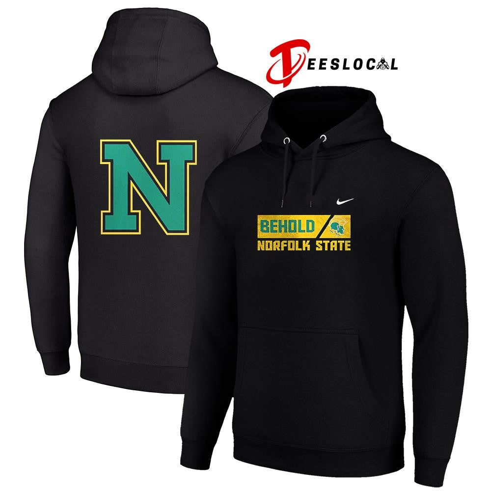 Norfolk State Spartans behold the green and gold shirt