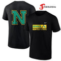 Norfolk State Spartans behold the green and gold shirt