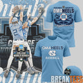North Carolina Tar Heels Baseball College World 2026 Series Omaheels 3D T-Shirt