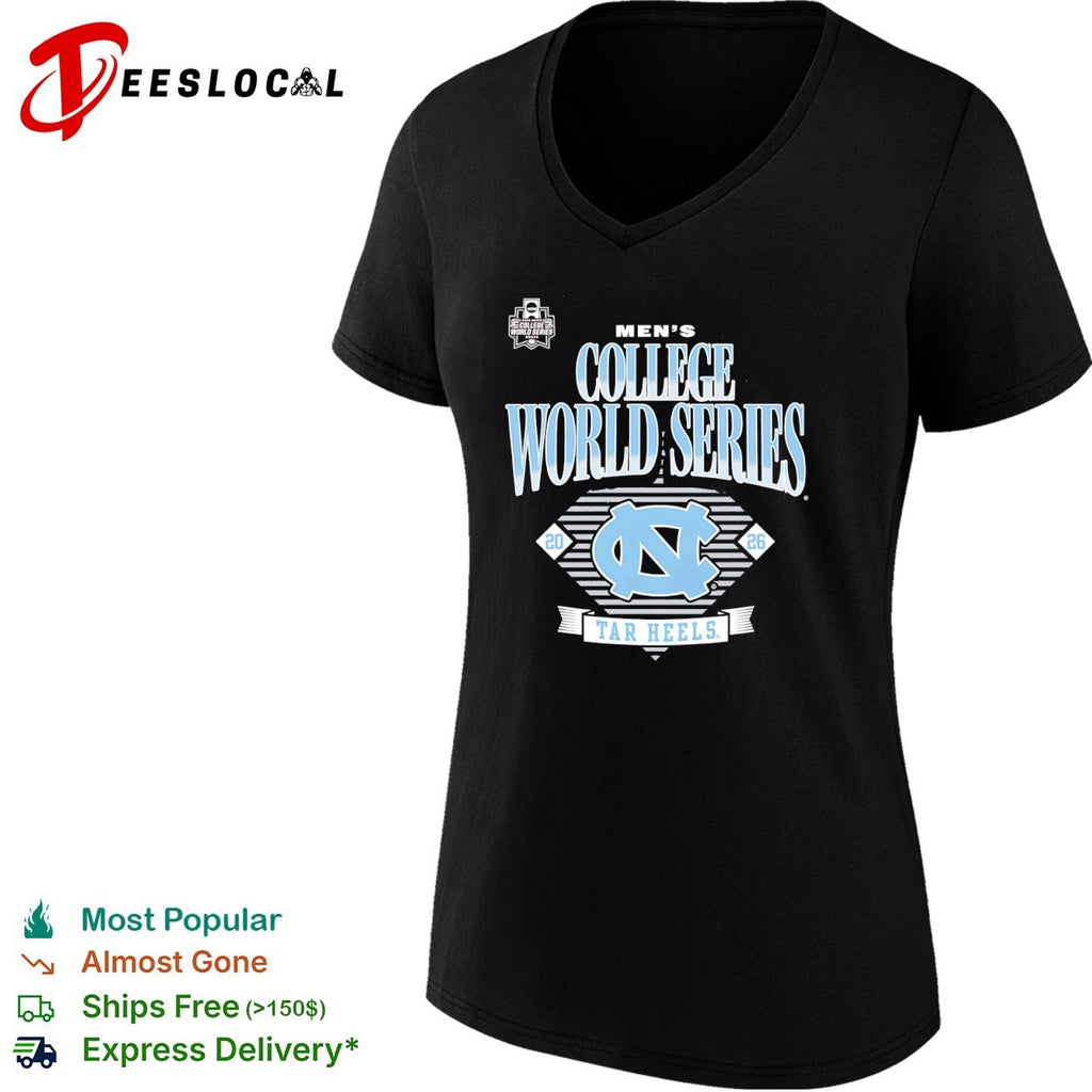 North Carolina Tar Heels College World Series 2026 Omaha NCAA championship shirt
