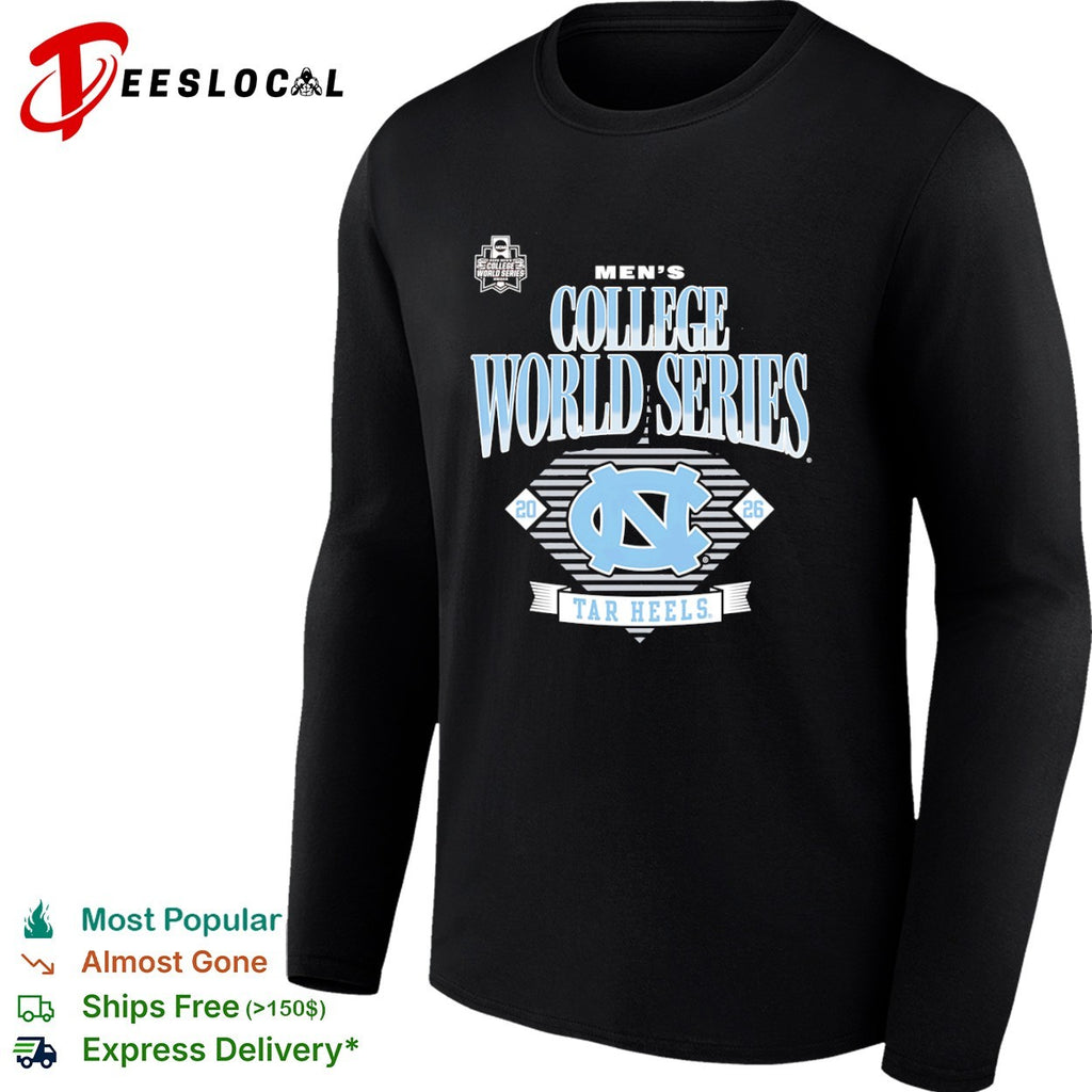 North Carolina Tar Heels College World Series 2026 Omaha NCAA championship shirt