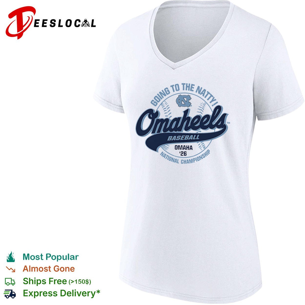 North Carolina Tar Heels Going to the Natty Omaheels Baseball National Championship shirt