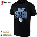 North Carolina Tar Heels Just Getting Started Baseball shirt