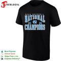 North Carolina Tar Heels NCAA Baseball National Champions 2026 shirt
