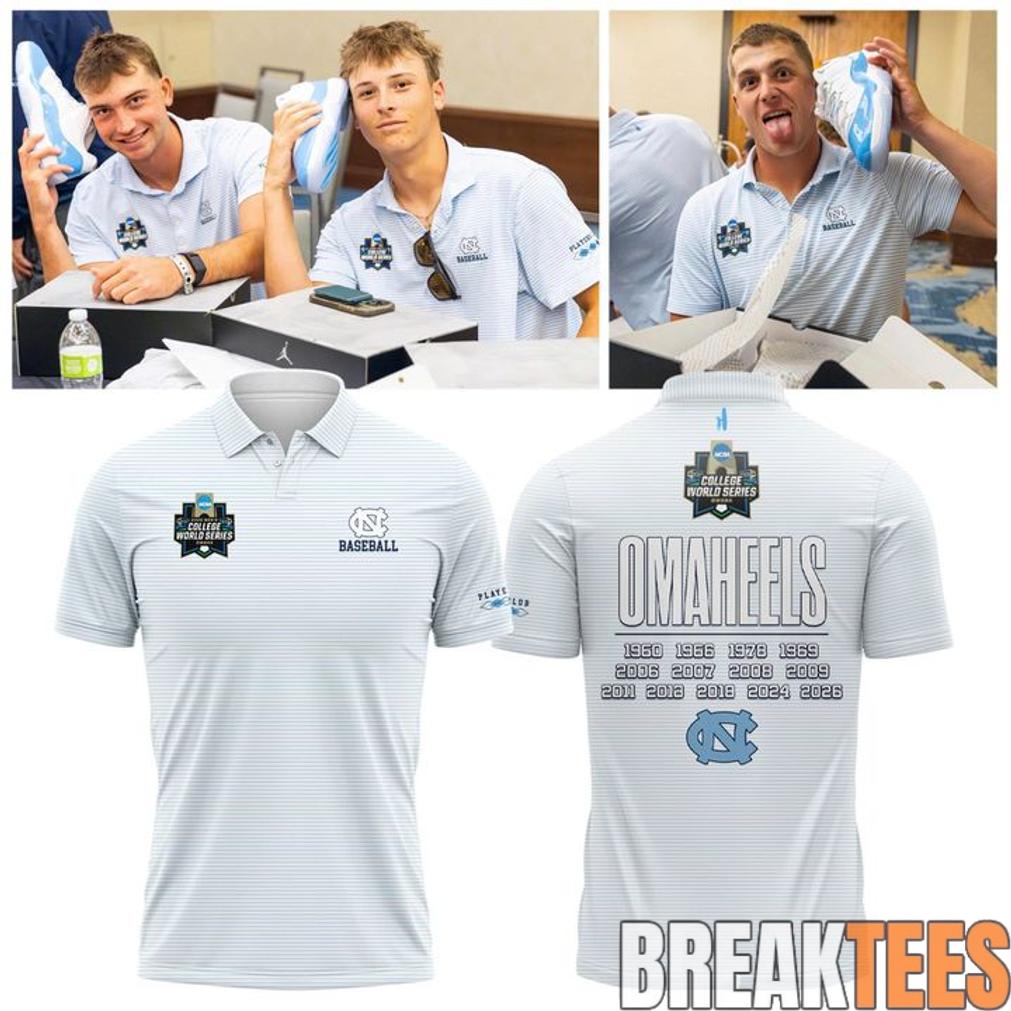 North Carolina Tar Heels ‘OmaHeels’ 2026 Polo