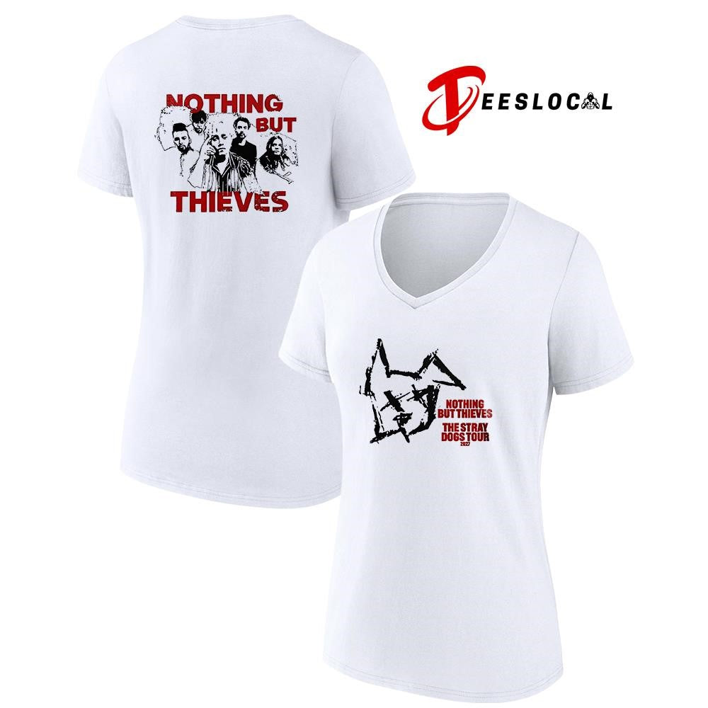 Nothing But Thieves The Stray Dogs tour graphic shirt