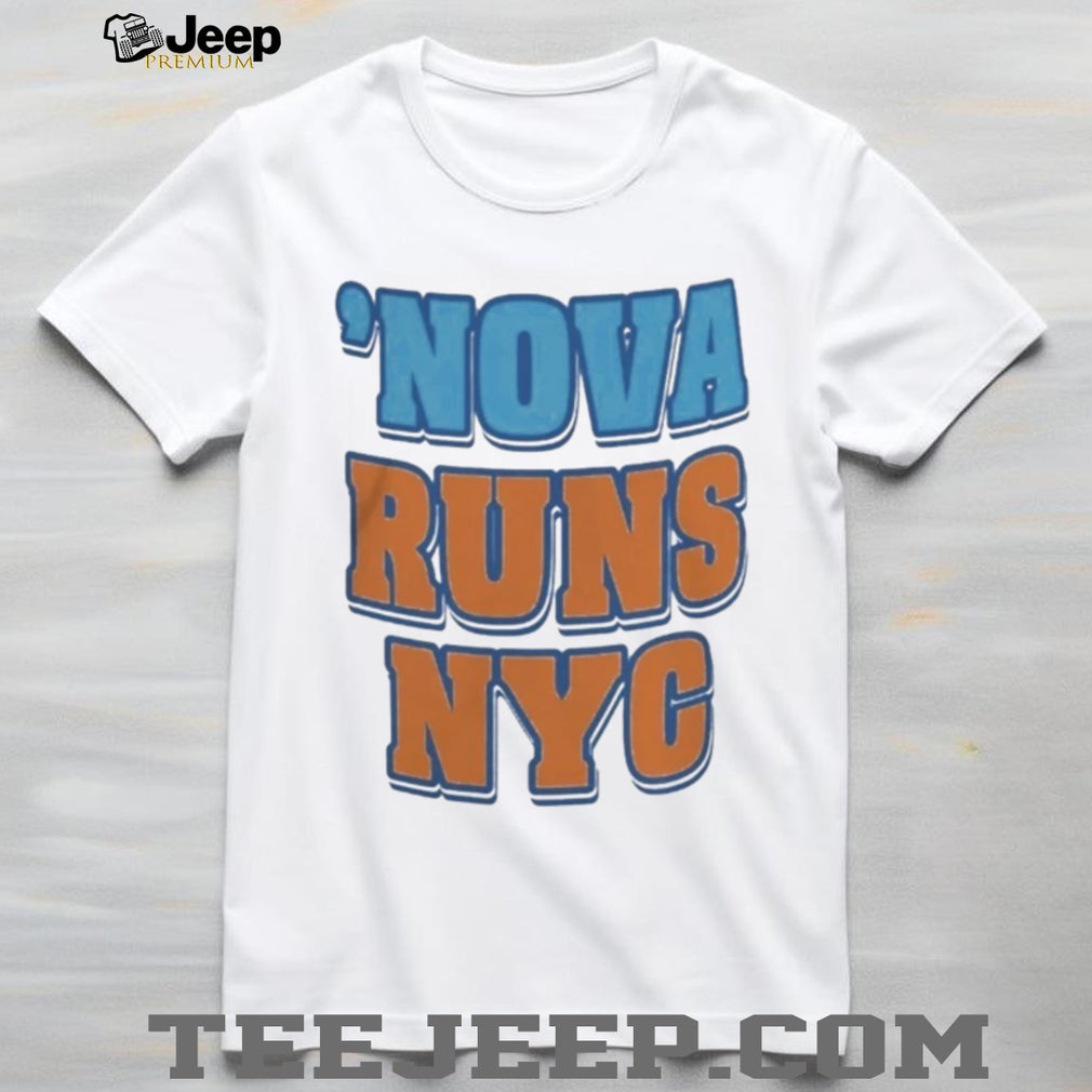 Nova Knicks Villanova Basketball Navy Graphic T Shirt