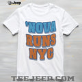 Nova Knicks Villanova Basketball Navy Graphic T Shirt