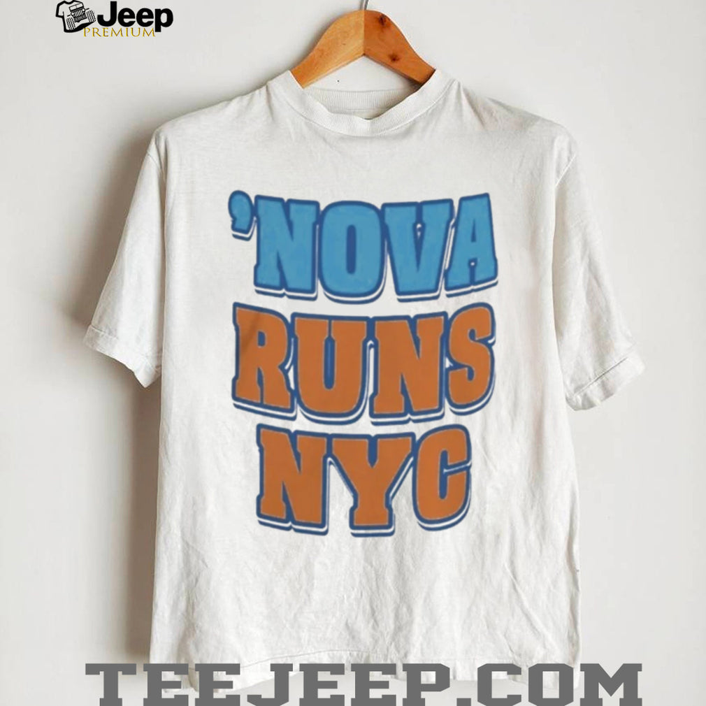 Nova Knicks Villanova Basketball Navy Graphic T Shirt