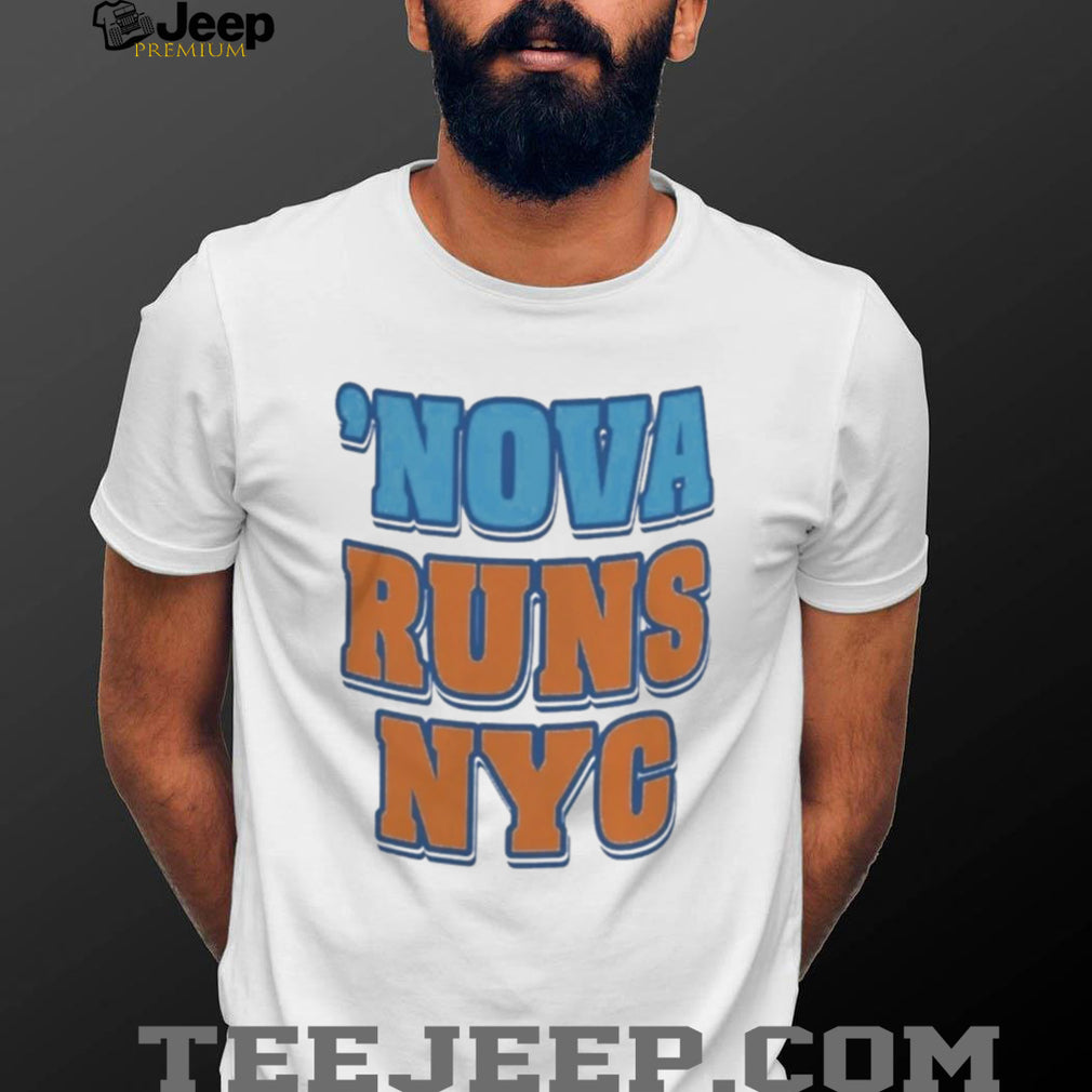 Nova Knicks Villanova Basketball Navy Graphic T Shirt