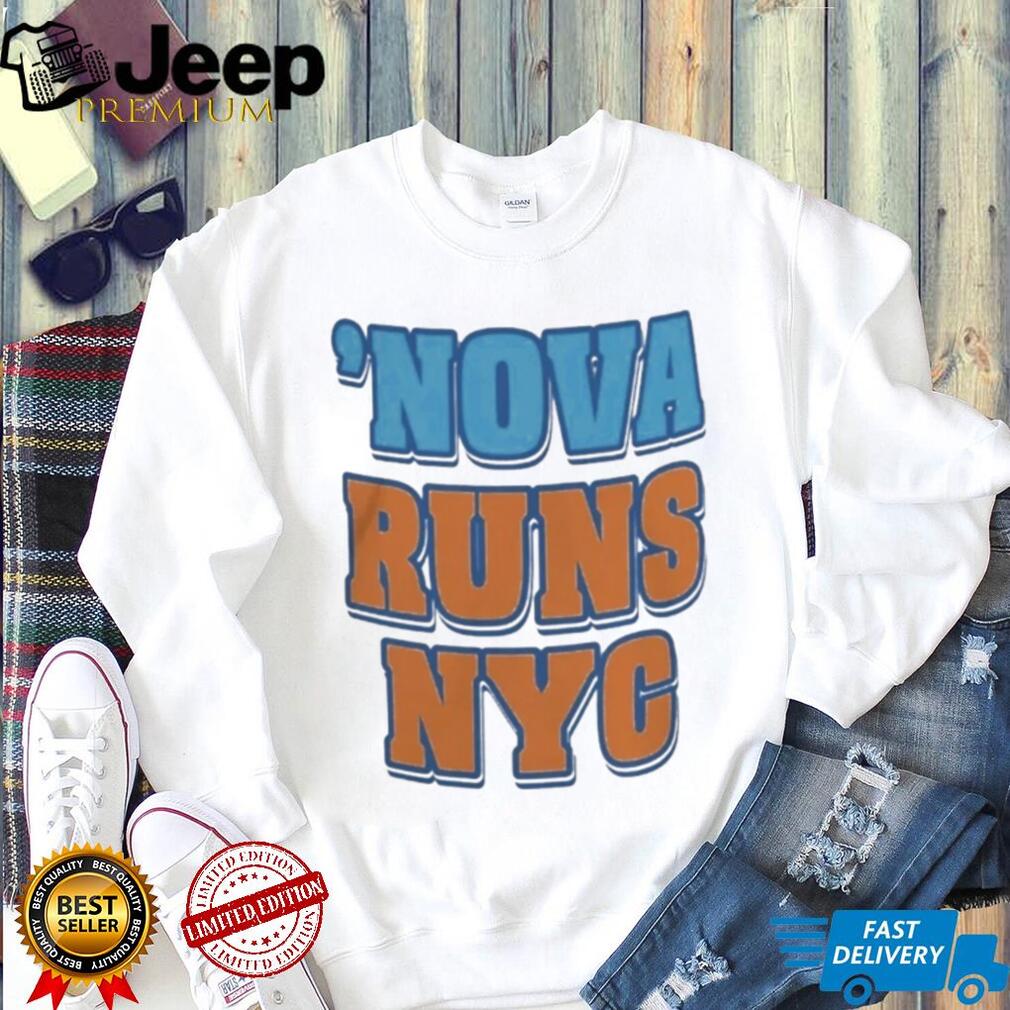 Nova Knicks Villanova Basketball Navy Graphic T Shirt