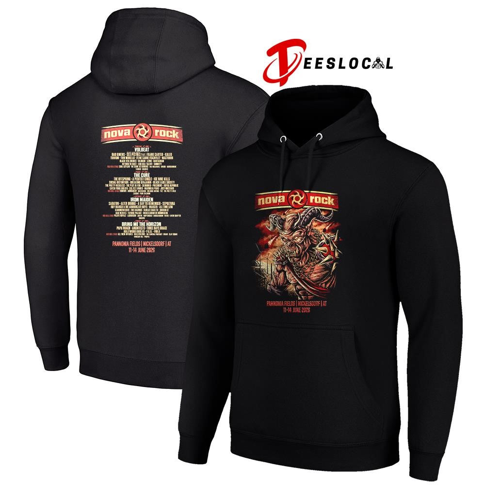 Nova Rock beast of Nova lineup graphic shirt