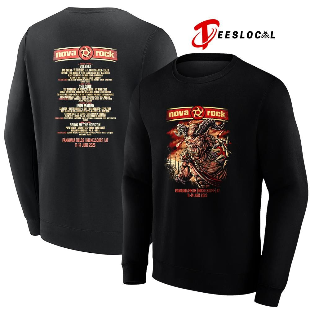 Nova Rock beast of Nova lineup graphic shirt