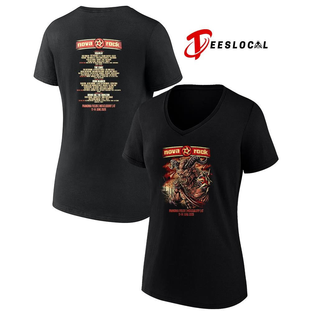 Nova Rock beast of Nova lineup graphic shirt