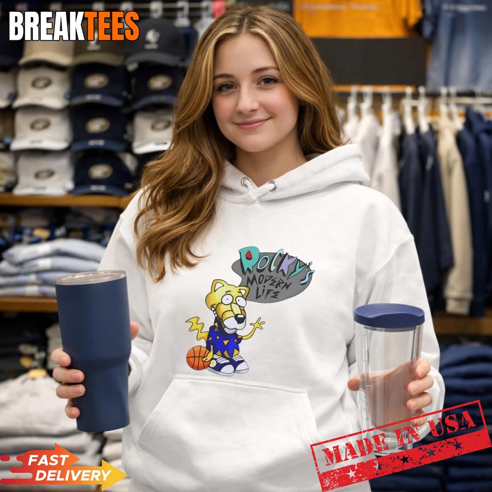 Nuggets Mascot Rocky Basketball Modern Life Shirt