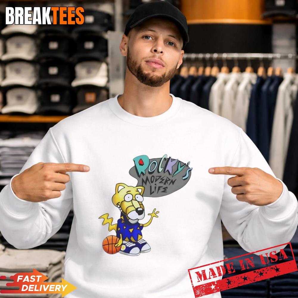 Nuggets Mascot Rocky Basketball Modern Life Shirt