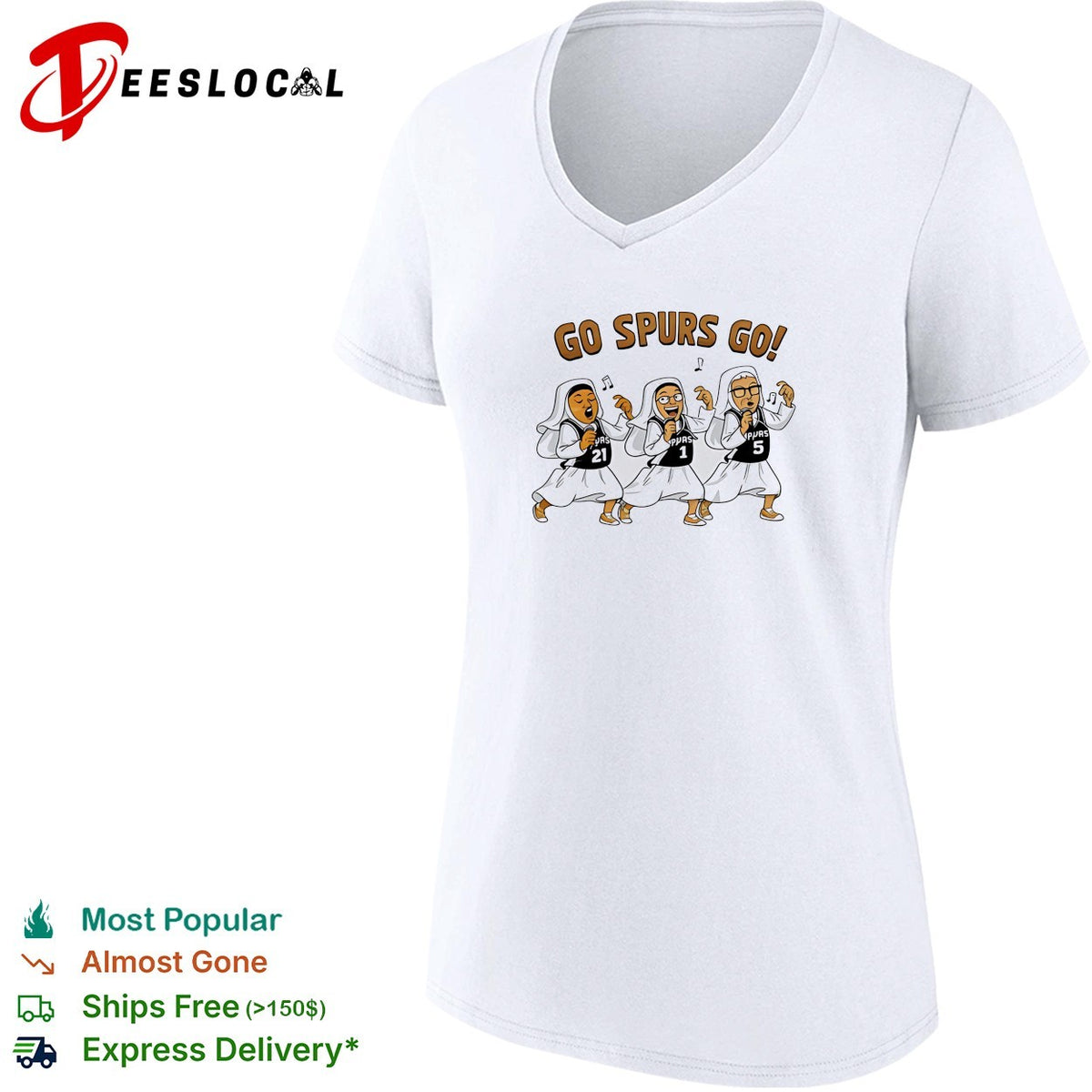 Nuns San Antonio Spurs Go Spurs Go Singing NBA Finals 2026 shirt