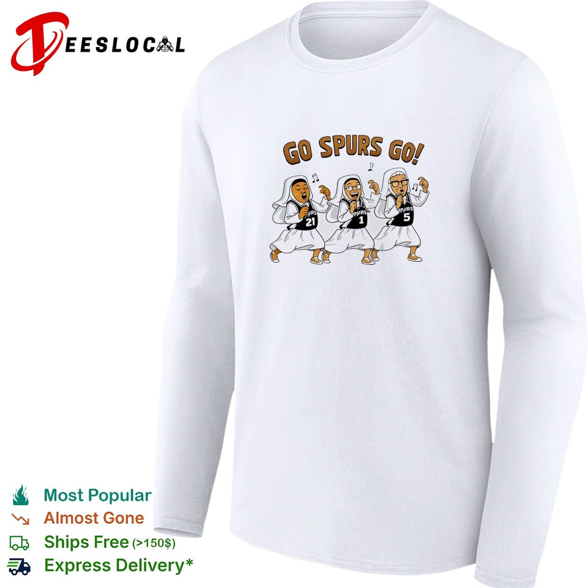 Nuns San Antonio Spurs Go Spurs Go Singing NBA Finals 2026 shirt