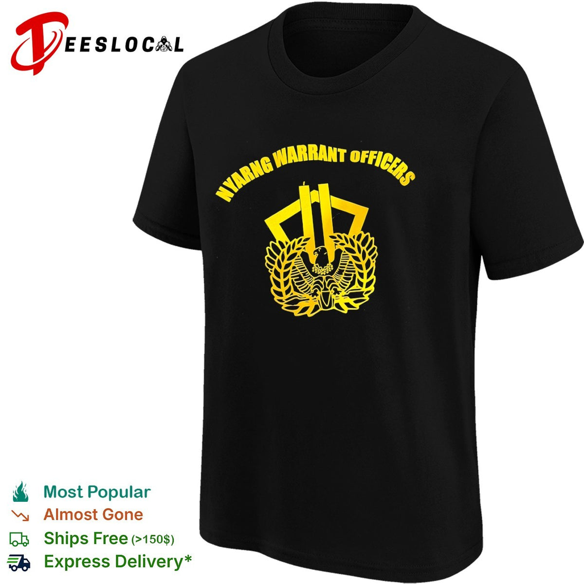 Nyarng Warrant Officers New York Army National Guard shirt