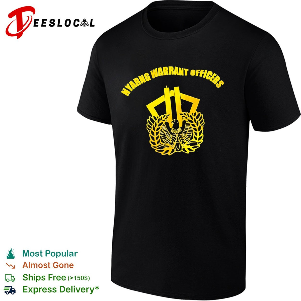Nyarng Warrant Officers New York Army National Guard shirt